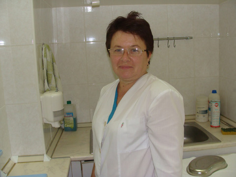 Медсестра высшей категории Печерникова Нина Евгеньевна, Старшая медсестра